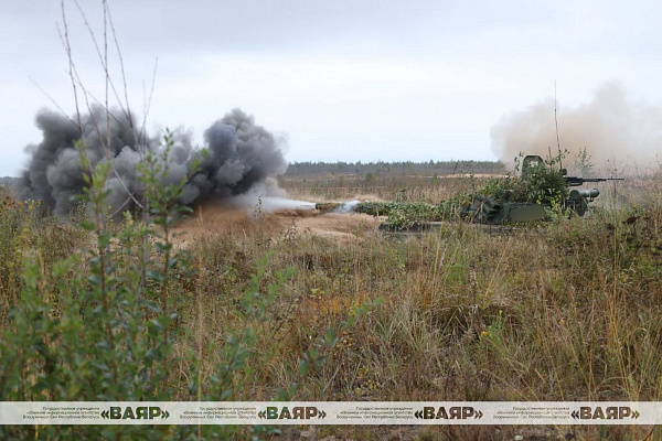 Завершилось БТУ с боевой стрельбой танкового батальона одной из механизированных бригад