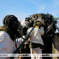 Занятия по специальной подготовке с боевой стрельбой личного состава 231 абр