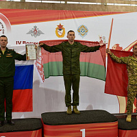 Белорусские военные спортсмены — лучшие стрелки IV военно-спортивных игр стран СНГ