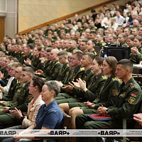 Торжественное мероприятие, посвященное 30-й годовщине образования военно-медицинского института в БГМУ