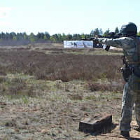 На огневом рубеже — специалисты войсковой разведки