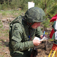 Состязание на лучший топогеодезический расчет навигационно-топографической службы