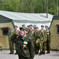 Открытие областного этапа военно-патриотической игры «Орлёнок – 2023»