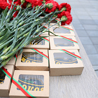 Учащиеся гимназии города Жодино вступили в военно-патриотический клуб «Волот»