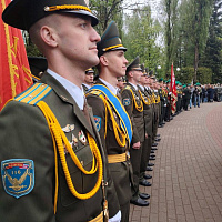 Военнослужащие 116 шаб приняли участие в праздничных мероприятиях, посвящённых 9 Мая