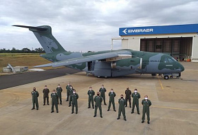 ВВС Бразилии получили третий самолет ВТА KC-390 «Миллениум»
