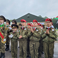 Торжественное открытие финала спортивно-патриотической игры «Зарница»