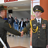 Новобранцы Спортивного комитета Вооружённых Сил присягнули на верность Родине