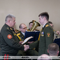 Годовой праздник управления военных сообщений транспортных войск Республики Беларусь