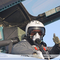 Командирские полёты на аэродроме 61-й истребительной авиабазы