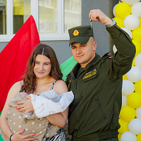 Новый дом для военнослужащих открыли в Жодино