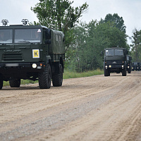 В 38 одшбр завершилась доподготовка водителей из числа нового пополнения