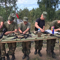 Гвардейцы оттачивают навыки