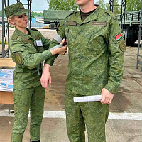 Начало учебного полугодия в 7-м инженерном полку