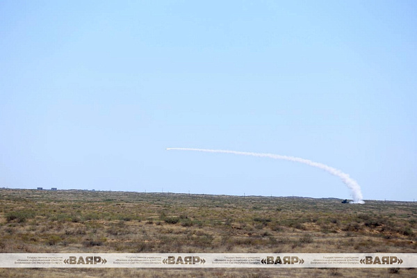 На полигоне Ашулук белорусские военные совершили боевые пуски
