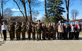 В Мядельском районе состоялась районная военно-спортивная игра «Зарница»