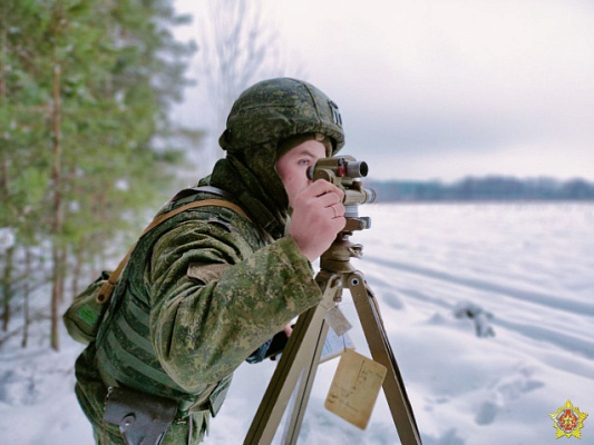 Занятия с артиллеристами