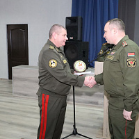 Сбор с офицерами органов идеологической работы СЗОК