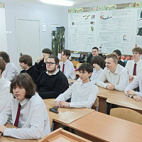 Представители военного факультета в БГУ провели профориентационное мероприятие