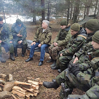Воины-интернационалисты в гостях у военнослужащих