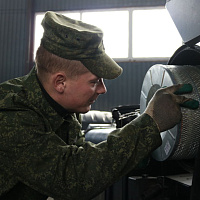 С военнослужащими 65-й автомобильной бригады проведены контрольные занятия