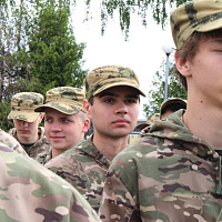 Учебно-полевые сборы для учащихся 10-х классов в военном городке № 45