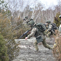 Комплексные контрольные занятия с брестскими десантниками