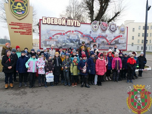 В гостях у гвардейцев