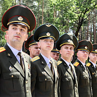 Закладка капсулы с посланием в Военной академии