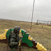 На полигоне Лепельский проходят занятия по боевой подготовке