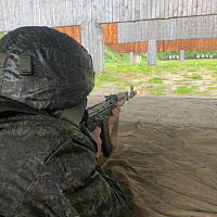 Личный состав нового пополнения выполнил упражнения учебных стрельб
