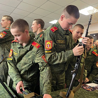 В Могилёвском областном кадетском училище прошла профориентационная встреча