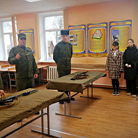 В гостях у военнослужащих