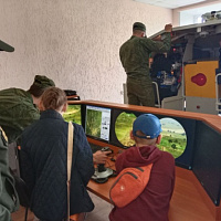 В гостях у гвардейцев