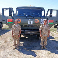 Открытие конкурса «Армейских международных игр — 2022» «Военное ралли» в Монголии