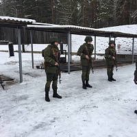 Упражнения подготовительных стрельб