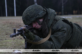 Занятия по огневой подготовке с военнослужащими 120 омбр