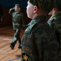 На базе 65-й автомобильной бригады прошёл городской этап военно-патриотической игры «Зарничка»