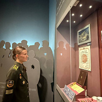 Курсанты посетили Белорусский государственный музей истории Великой Отечественной войны