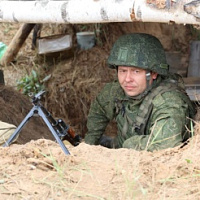 Под Борисовом завершилось командно-штабное учение с военнообязанными