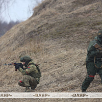 Батальонное тактическое учение с боевой стрельбой с подразделениями 103 овдбр
