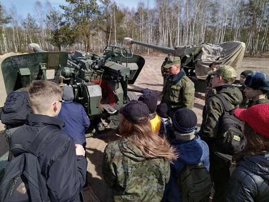 В гостях у артиллеристов 