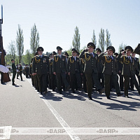Торжественный митинг, посвящённый дню образования Военной академии