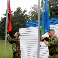 Открытие смен военно-патриотических лагерей «Гвардейцы» и «Призывник»