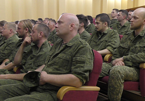 В столичной механизированной бригаде проходят военные сборы  