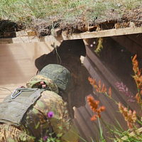 Тактико-специальное занятие с витебскими десантниками