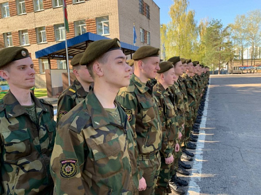 Проводы военнослужащих, выслуживших установленные сроки срочной военной службы