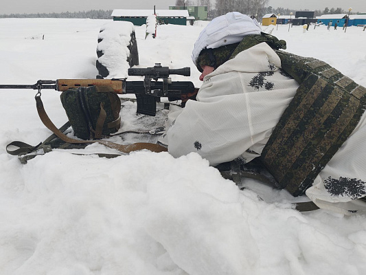 Военнослужащие 19 омбр отрабатывают нормативы боевой подготовки