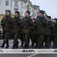 Принятие присяги новым пополнением Северо-Западного оперативного командования