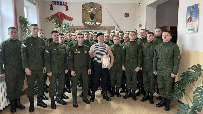 Встреча с белорусским богатырём